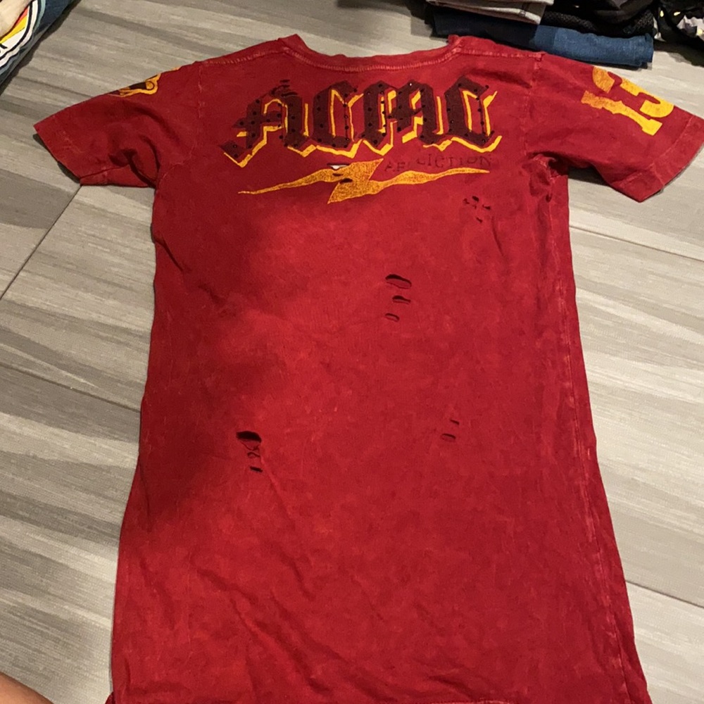 Like New American Customs Affliction Top View 4